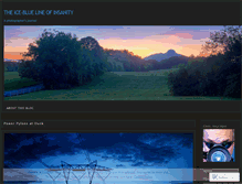 Tablet Screenshot of iceblueline.wordpress.com