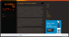 Desktop Screenshot of indivisibleink.wordpress.com
