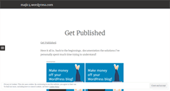 Desktop Screenshot of majic4.wordpress.com