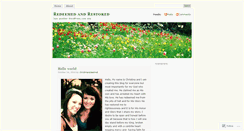 Desktop Screenshot of christinaredeemed.wordpress.com