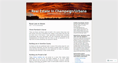 Desktop Screenshot of champaignurbana.wordpress.com