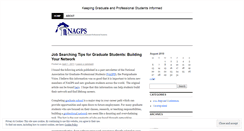 Desktop Screenshot of nagps.wordpress.com