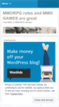 Mobile Screenshot of mmorpgrules.wordpress.com