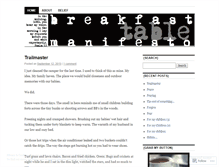 Tablet Screenshot of breakfasttablemanifesto.wordpress.com