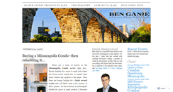 Desktop Screenshot of benganje.wordpress.com