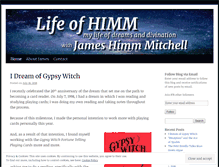 Tablet Screenshot of lifeofhimm.wordpress.com