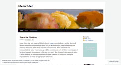 Desktop Screenshot of lifeineden.wordpress.com