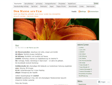 Tablet Screenshot of dermanneausulm.wordpress.com