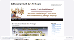 Desktop Screenshot of getamazingfit.wordpress.com