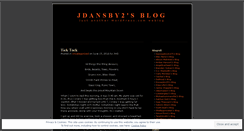 Desktop Screenshot of jdansby2.wordpress.com