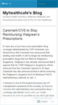 Mobile Screenshot of myhealthcafe.wordpress.com