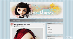 Desktop Screenshot of chuthings.wordpress.com