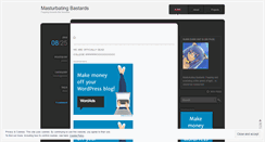 Desktop Screenshot of masturbatingbastards.wordpress.com