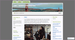 Desktop Screenshot of cwcberkeleymarketing.wordpress.com