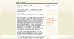 Desktop Screenshot of fmapfixreturn.wordpress.com