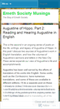 Mobile Screenshot of emethmusings.wordpress.com