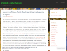 Tablet Screenshot of emethmusings.wordpress.com