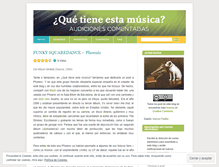 Tablet Screenshot of megustaestamusica.wordpress.com