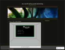 Tablet Screenshot of mypoeticphotoshop.wordpress.com