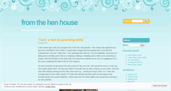 Desktop Screenshot of fromthehenhouse.wordpress.com