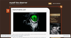 Desktop Screenshot of myselftheobserver.wordpress.com