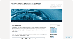 Desktop Screenshot of castlutheran.wordpress.com