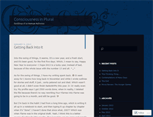 Tablet Screenshot of consciousnessinplural.wordpress.com