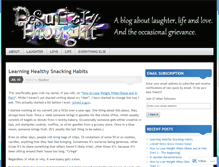 Tablet Screenshot of desultorythought.wordpress.com
