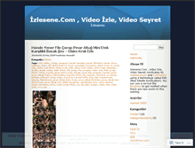 Tablet Screenshot of izlesen.wordpress.com
