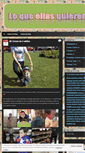 Mobile Screenshot of loqueellasquieren.wordpress.com