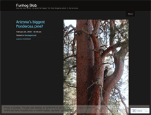 Tablet Screenshot of funhogpress.wordpress.com
