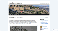 Desktop Screenshot of crowcanyonjournal.wordpress.com