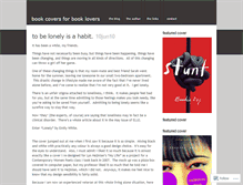 Tablet Screenshot of coversforlovers.wordpress.com