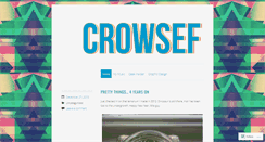 Desktop Screenshot of crowsef.wordpress.com