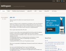 Tablet Screenshot of dellingsen.wordpress.com