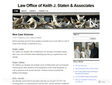 Tablet Screenshot of keithjstaten.wordpress.com