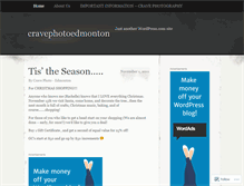 Tablet Screenshot of cravephotoedmonton.wordpress.com