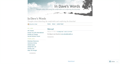 Desktop Screenshot of daveblundell.wordpress.com