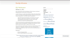 Desktop Screenshot of martijnschouten.wordpress.com