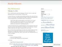 Tablet Screenshot of martijnschouten.wordpress.com