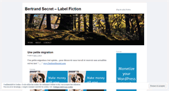 Desktop Screenshot of labelfiction.wordpress.com