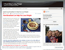 Tablet Screenshot of doyouneedhelplosingweight.wordpress.com