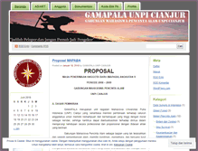 Tablet Screenshot of gamapalaunpi.wordpress.com