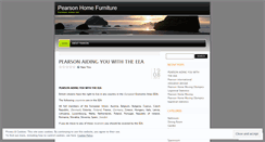 Desktop Screenshot of pearsonhomefurniture.wordpress.com
