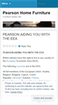 Mobile Screenshot of pearsonhomefurniture.wordpress.com