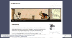 Desktop Screenshot of nemoinslumberland.wordpress.com