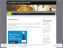 Tablet Screenshot of hacialosalboresdelahumanidad.wordpress.com