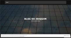 Desktop Screenshot of joaquimsc.wordpress.com