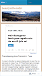 Mobile Screenshot of beautyinthemidst.wordpress.com