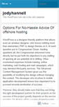 Mobile Screenshot of jodyhannell.wordpress.com